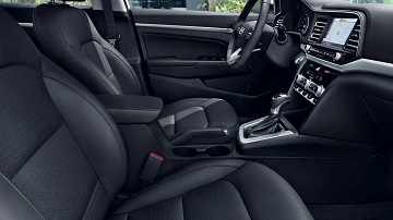 Interior appearance of the 2021 Hyundai Accent available at Murfreesboro Hyundai
