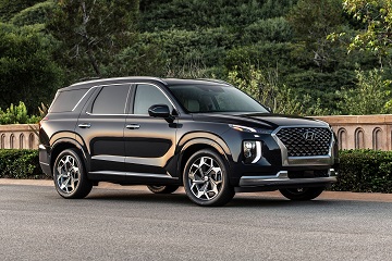 Exterior appearance of the 2021 Hyundai Palisade available at Murfreesboro Hyundai