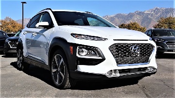 Exterior appearance of the 2021 Hyundai Kona available at Murfreesboro Hyundai