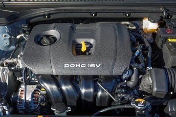 Engine appearance of the 2021 Hyundai Veloster available at Murfreesboro Hyundai