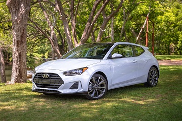 Exterior appearance of the 2021 Hyundai Veloster available at Murfreesboro Hyundai