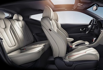 Interior appearance of the 2021 Hyundai Veloster available at Murfreesboro Hyundai