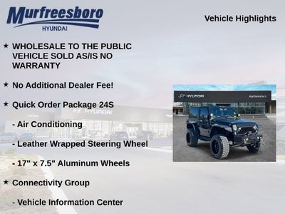 2015 Jeep Wrangler Sport