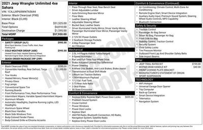 2021 Jeep Wrangler Base