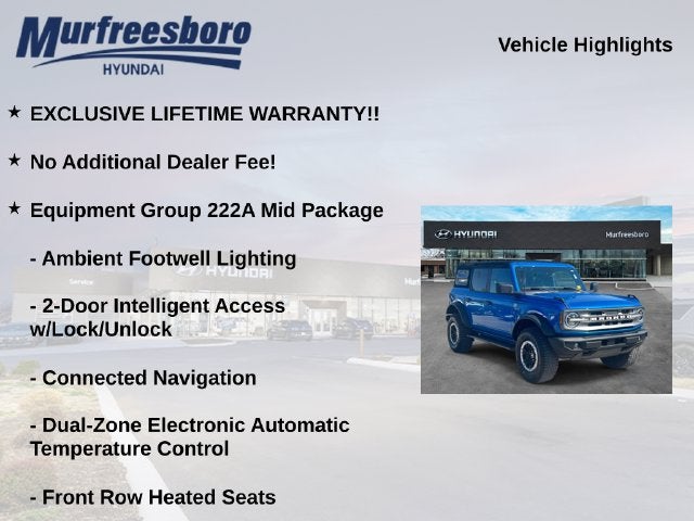 2022 Ford Bronco Big Bend