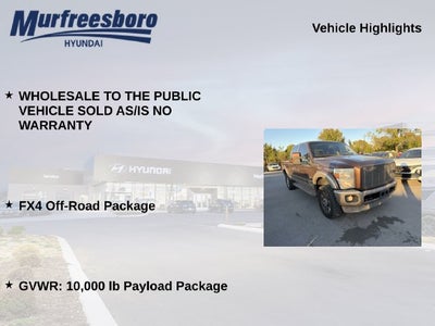 2012 Ford F-250SD King Ranch