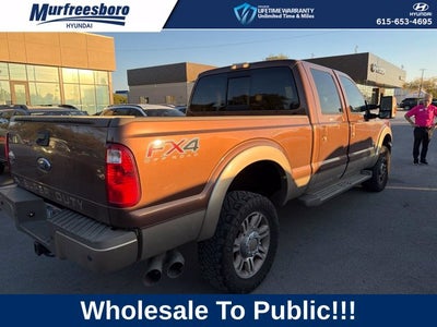 2012 Ford F-250SD King Ranch