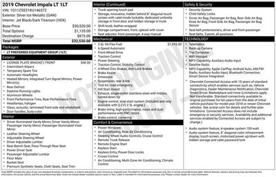 2019 Chevrolet Impala LT