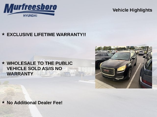 2014 GMC Acadia SLE-2