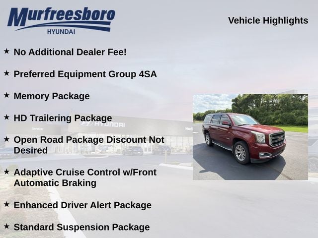 2017 GMC Yukon SLT