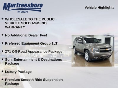 2012 Chevrolet Tahoe LT