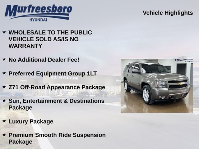 2012 Chevrolet Tahoe LT