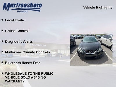 2016 Nissan Altima 2.5 S