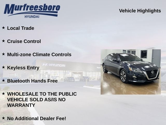 2020 Nissan Altima 2.5 SL