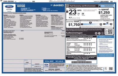 2020 Ford Edge SEL