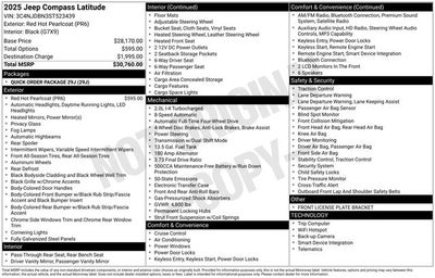 2025 Jeep Compass Latitude