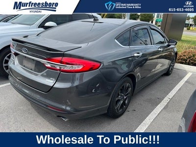 2018 Ford Fusion SE
