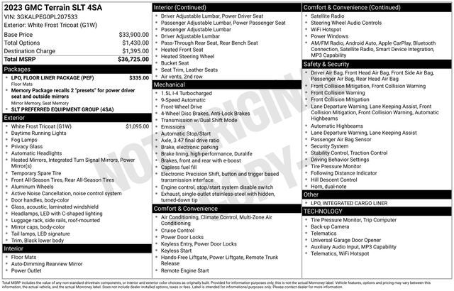 2023 GMC Terrain SLT