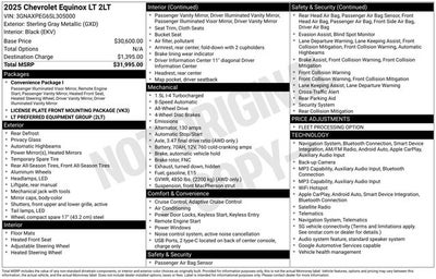 2025 Chevrolet Equinox LT