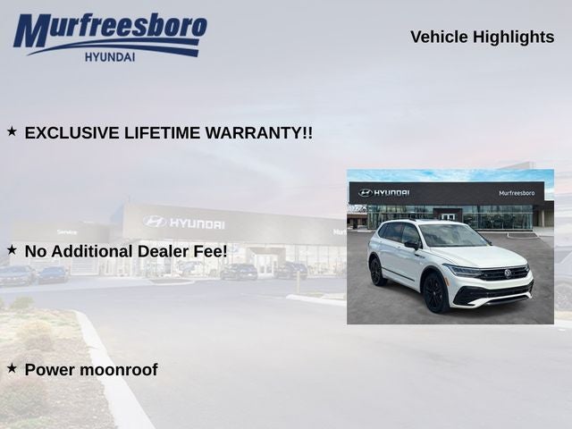 2022 Volkswagen Tiguan 2.0T SE R-Line Black