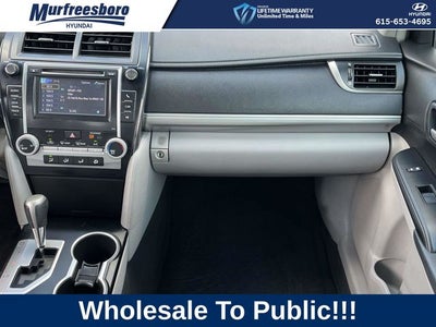 2012 Toyota Camry LE
