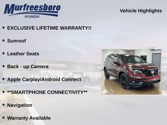 2022 Honda Pilot Special Edition