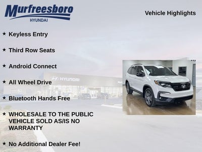 2022 Honda Pilot Sport