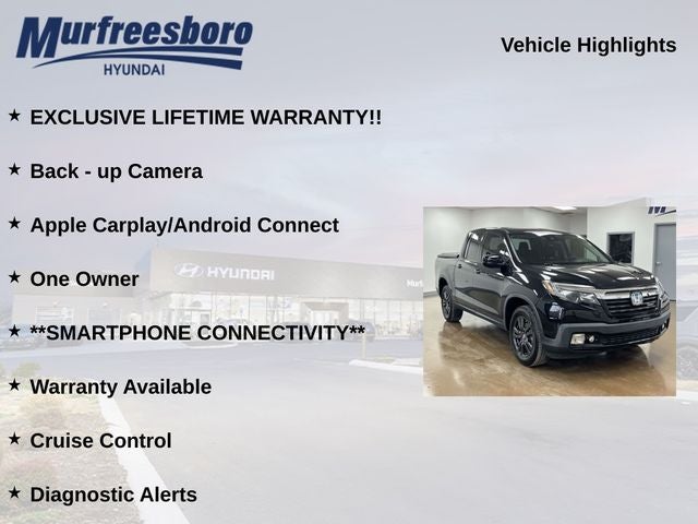 2020 Honda Ridgeline Sport