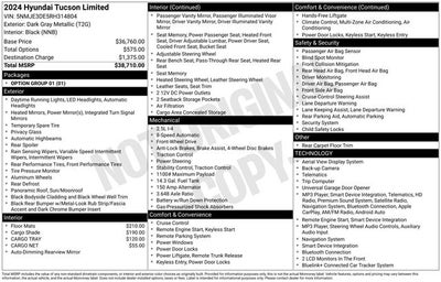 2024 Hyundai TUCSON Limited