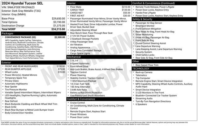 2024 Hyundai TUCSON SEL