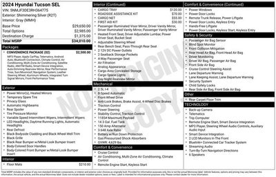 2024 Hyundai TUCSON SEL