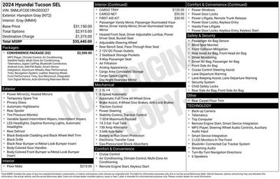 2024 Hyundai TUCSON SEL