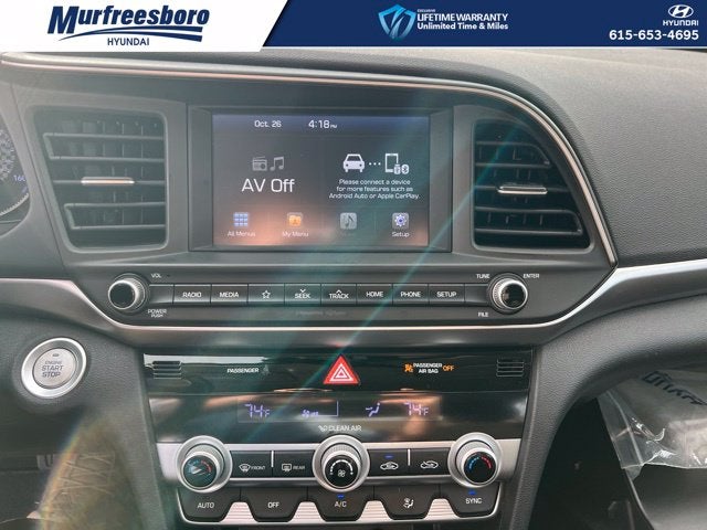 2019 Hyundai ELANTRA Value Edition