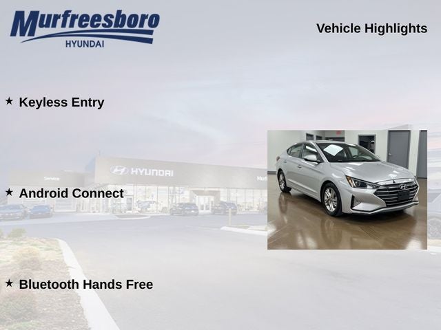 2019 Hyundai ELANTRA SEL