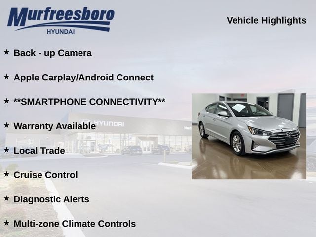 2019 Hyundai ELANTRA SEL