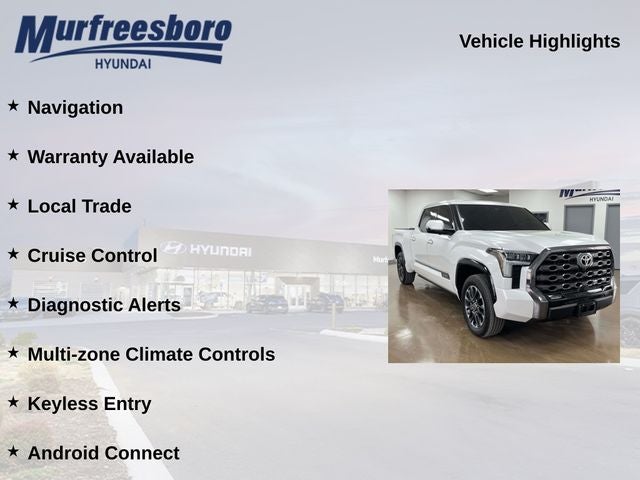 2023 Toyota Tundra Platinum