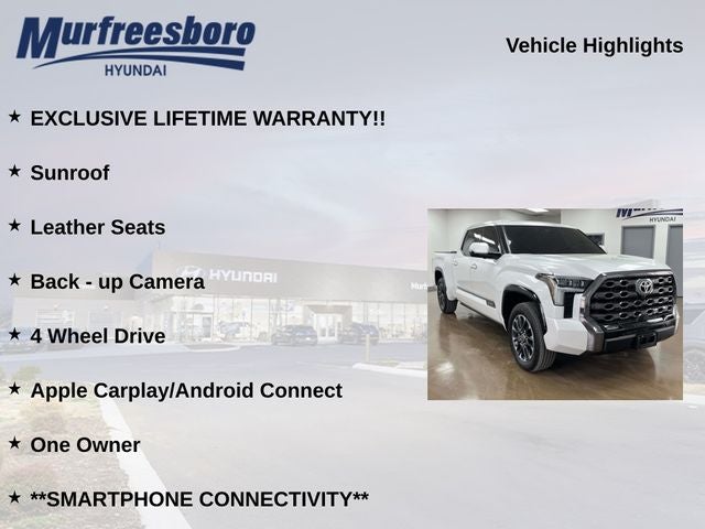 2023 Toyota Tundra Platinum