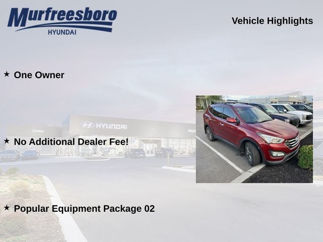 2015 Hyundai SANTA FE SPORT Base
