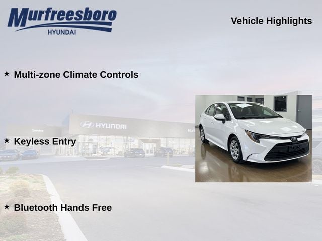 2025 Toyota Corolla LE