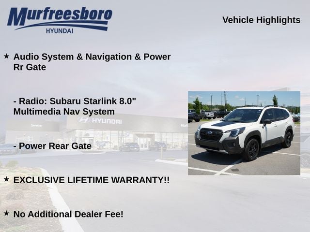 2022 Subaru Forester Wilderness
