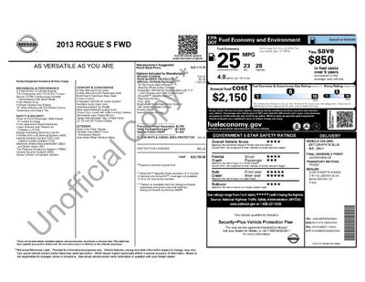 2013 Nissan Rogue S