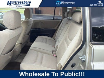 2002 Toyota Highlander V6