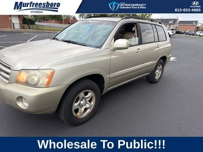2002 Toyota Highlander V6