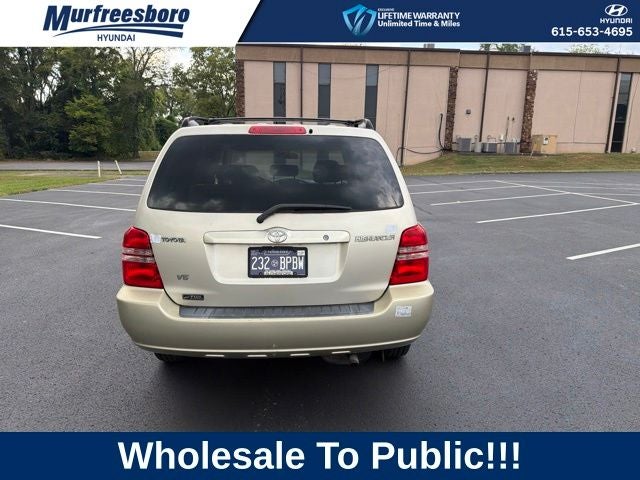 2002 Toyota Highlander V6