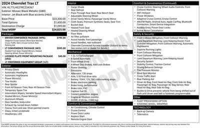 2024 Chevrolet Trax LT