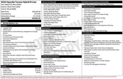 2024 Hyundai TUCSON HYBRID N Line