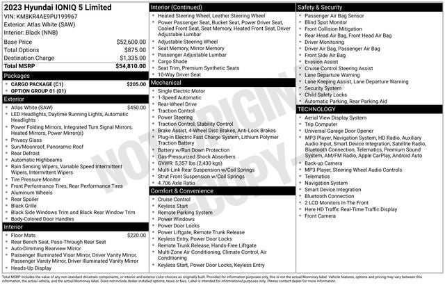 2023 Hyundai IONIQ 5 Limited