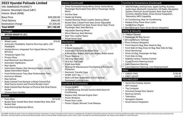 2023 Hyundai PALISADE Limited