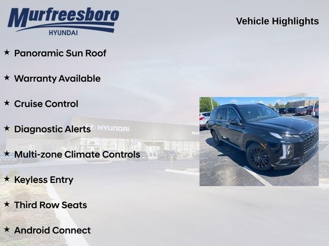 2025 Hyundai PALISADE Calligraphy Night Edition