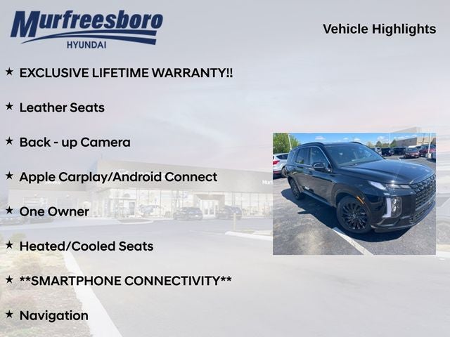 2025 Hyundai PALISADE Calligraphy Night Edition